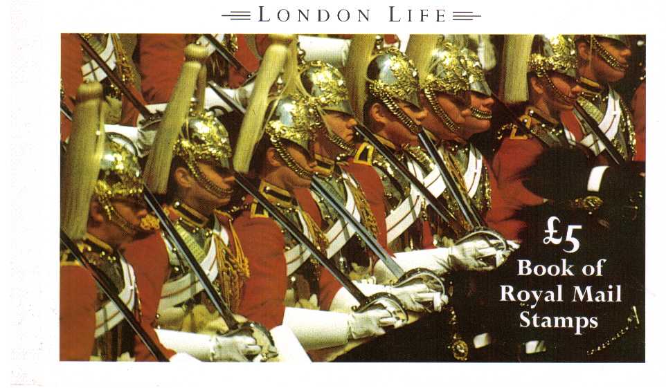 British Stamps Prestige Booklets Item: view larger image for SG DX11 (1990) - £5 - 'London Life'