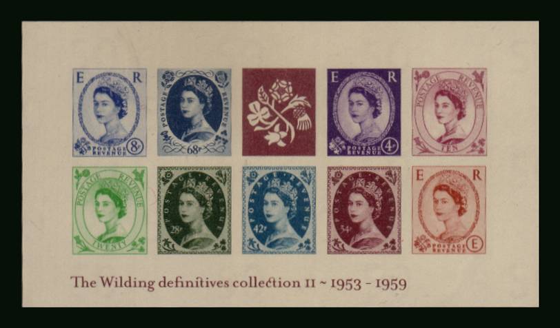 view larger image for SG MS2367a (2003) - Wilding Definitives II<br/>
The superb unmounted mint minisheet completely <b>IMPERFORATE</b> found in a presentation pack! <br/>Very rare and unique. <br/>Listed in PIERRON and STANLEY GIBBONS

<br/><b>ERRX</b>