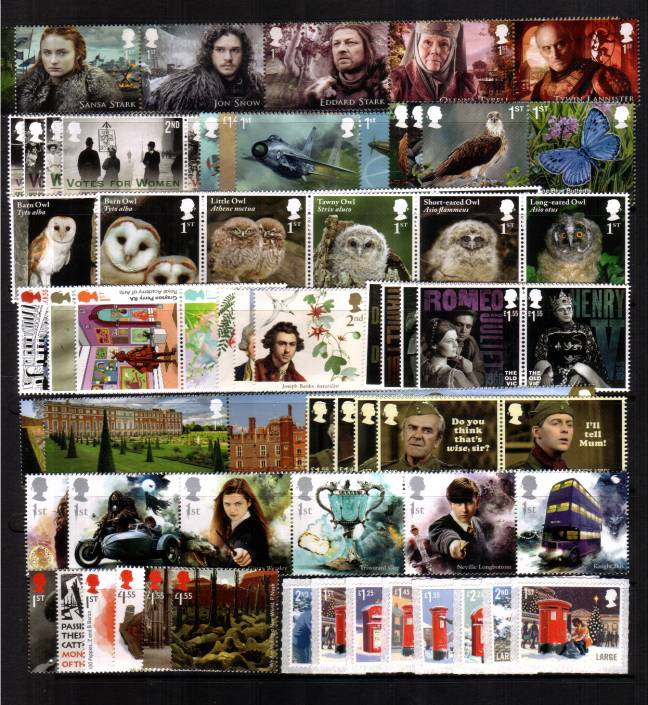 view larger image for Commemorative Year Sets -  (2018) - 13 Sets - 98 Stamps