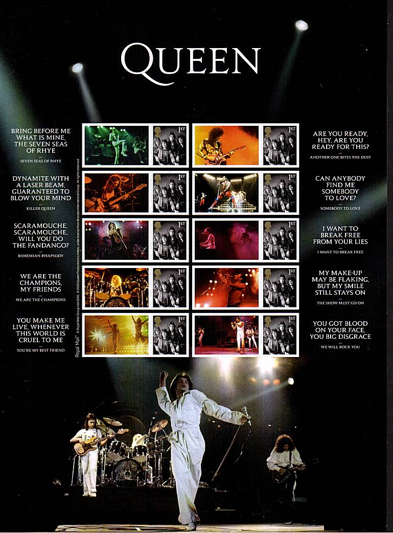 view larger image for SG LS124 (2020) - QUEEN - On stage
