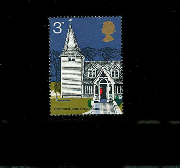 view larger image for SG 904y (1972) - 3p British Churches
<br/> A superb unmounted mint single showing<br/><b> ''PHOSPHOR OMITTED''</b>

<br/><b>QQL</b>