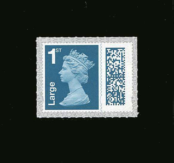 view larger image for SG V4528 (1 Feb 2022) - 1st Class - LARGE - Greenish Blue 
<br/>Barcoded - Data Matrix Sheet stamp - Cartor
<br/><b>SOURCE CODE: DATE: M22L</b><br/>