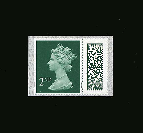 view larger image for SG V4501 (28 Feb 2022) - 2nd Class - Emerald<br/>
<b>SOURCE CODE: MBIL  - DATE: M22L</b><br/>
Walsall - Gravure - Self Adhesive<br/>
Business Sheet of 50 stamps - Broken Slits<br/><br/>