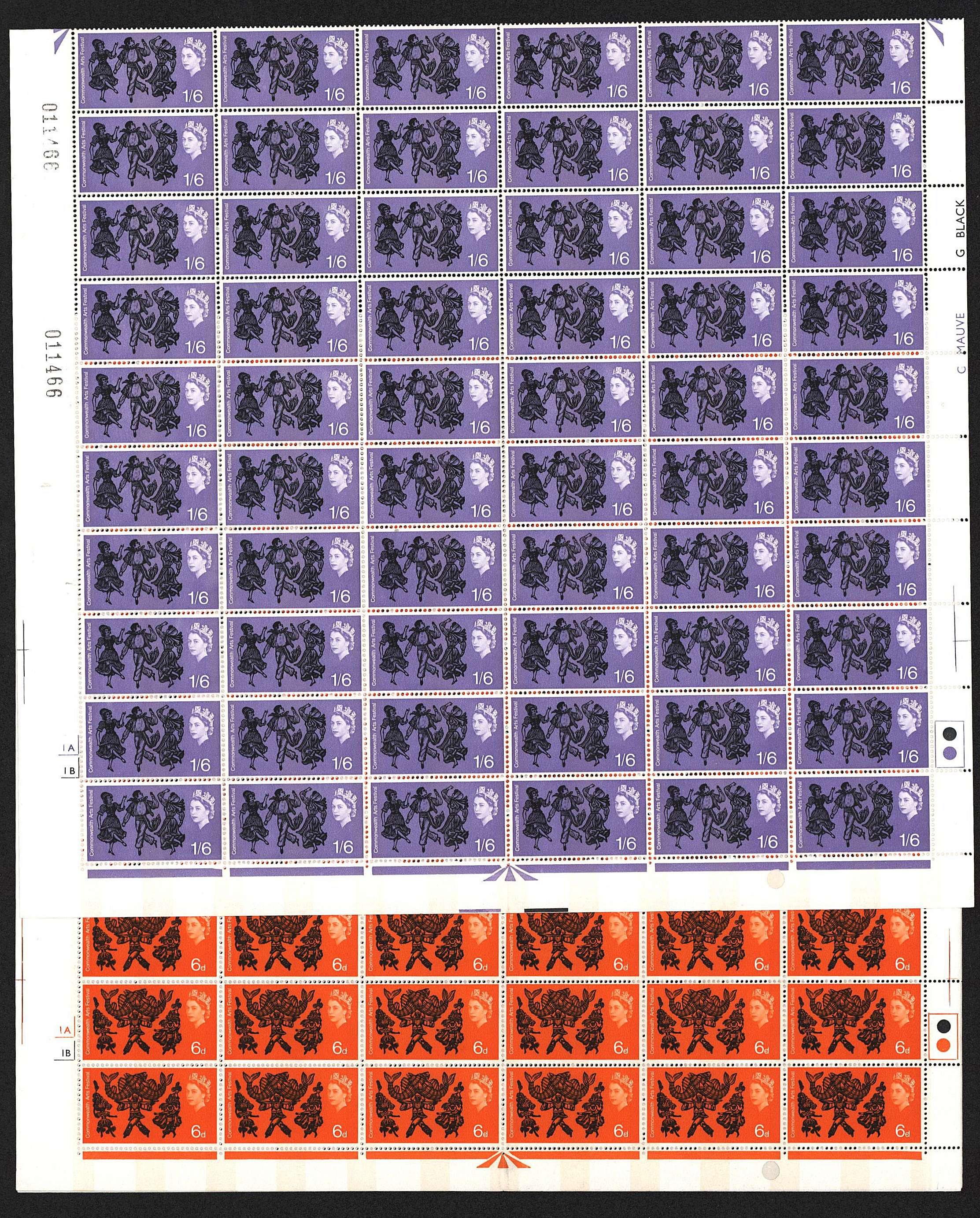 view more details for stamp with SG number SG 669p-670p