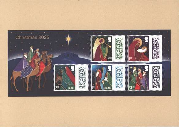 view larger image for PHQ No.554 (2025) - Crristmas<br/>
Set of six cards