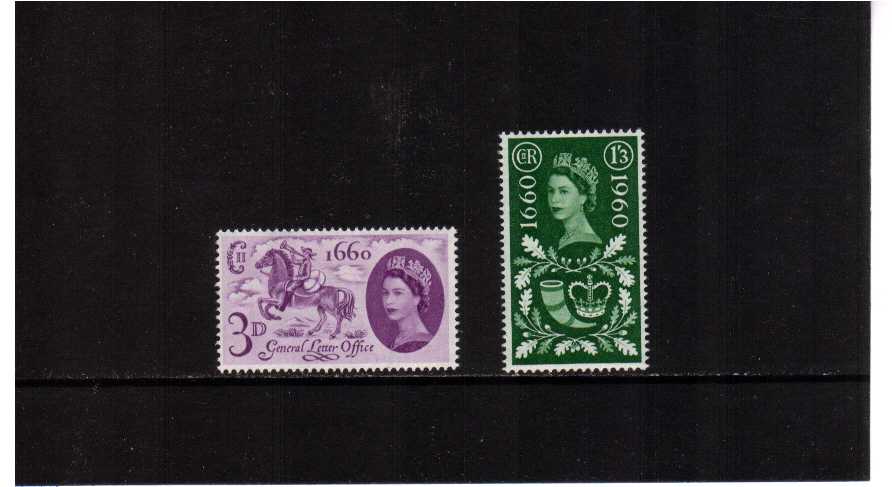 view larger image for SG 619-620 (1960) - General Letter Office set of two