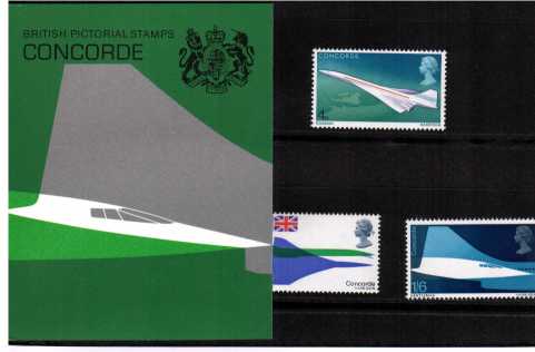 Stamp Image: view larger back view image for First Flight of Concorde
<br/><br/>
<b>Pack: 6</b>