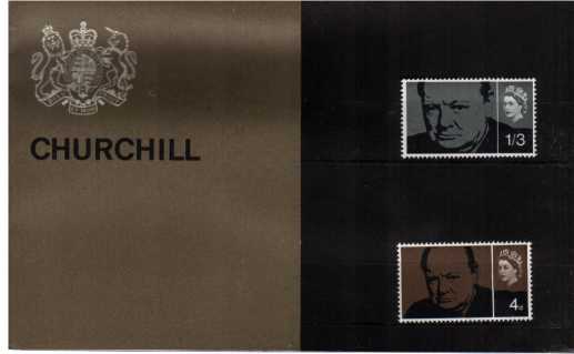 Stamp Image: view larger back view image for Churchill