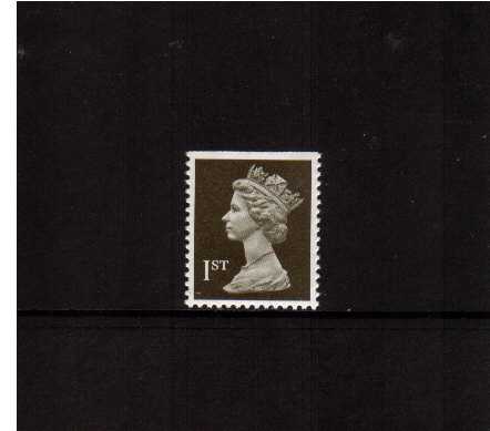 view larger image for SG 1450 (22 Aug 1990) - 1st Class - Blackish Brown - Walsall - Litho<br/>Perforation 14 - 2 Bands - <br/>Imperforate at Top