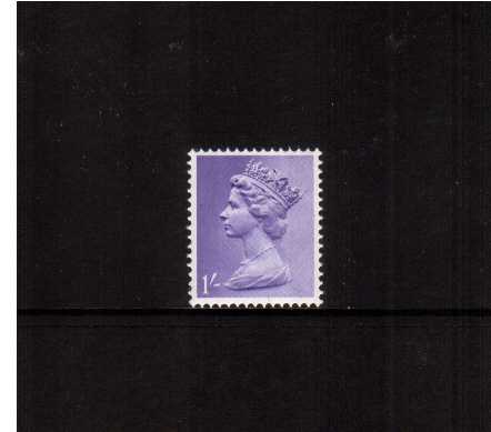 view larger image for SG 742 (5 June 1967) - 1/- Light Bluish Violet - Gum Arabic - 2 Bands
