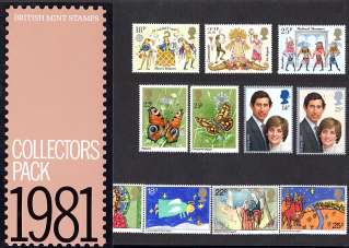 view larger image for SG CP1174a (1981) - Collectors Year Pack<br/>
<p>
<b>Pack Number 131</b>