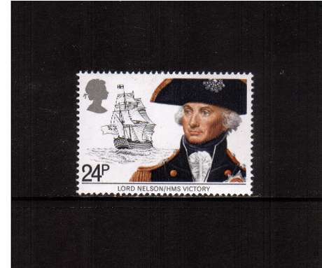 view larger image for SG 1189 (1982) - 24p - Maritime Heritage  -  Lord Nelson<br/>commemorative odd value