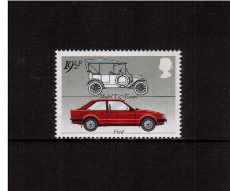 view larger image for SG 1199 (1982) - 19½p - British Cars  -  Ford<br/>commemorative odd value