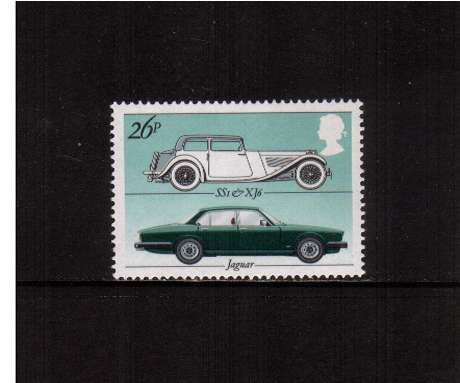 view larger image for SG 1200 (1982) - 26p - British Cars  -  Jaguar<br/>commemorative odd value