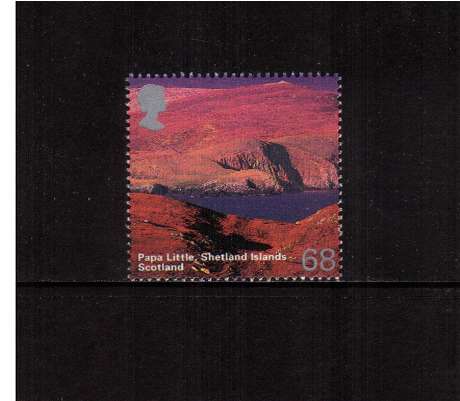 view larger image for SG 2390 (2003) - 68p  - A British Journey - Scotland - Shetland Isles
<br/>commemorative odd value