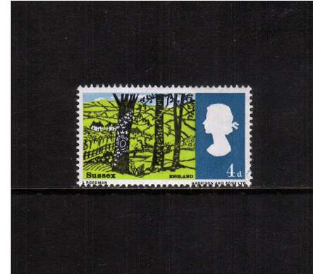 view larger image for SG 689 (1966) - 4d Landscapes
<br/>
commemorative odd value